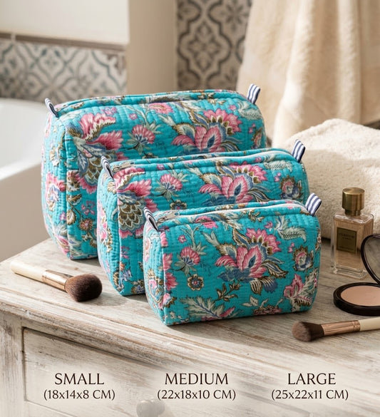 Bengal Bloom Kantha Trio Set
