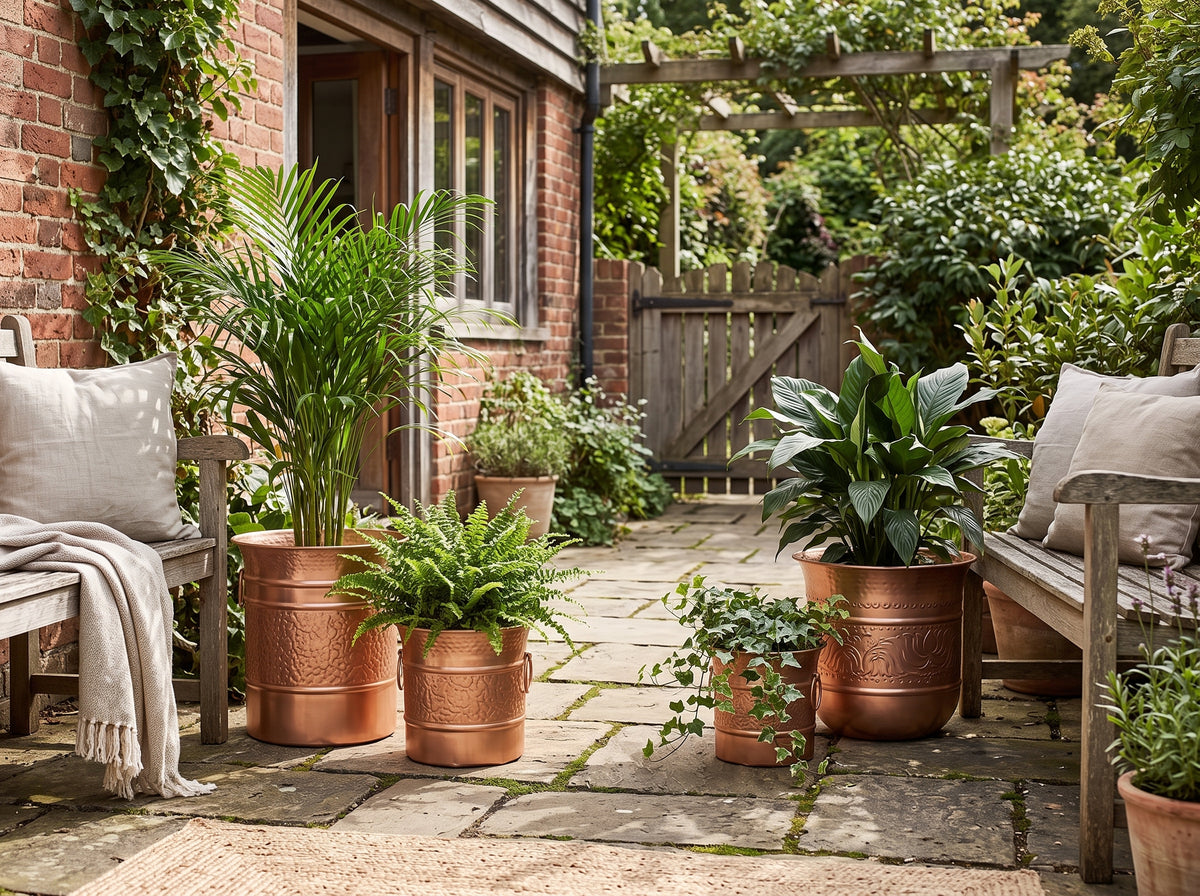 Naksha Floral Planter Set