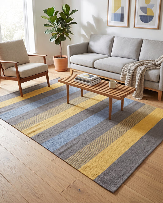 The Sanganer Stripe Rug