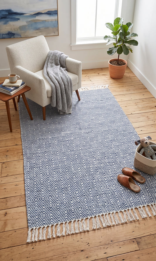 Udaipur Diamond Kilim Rug