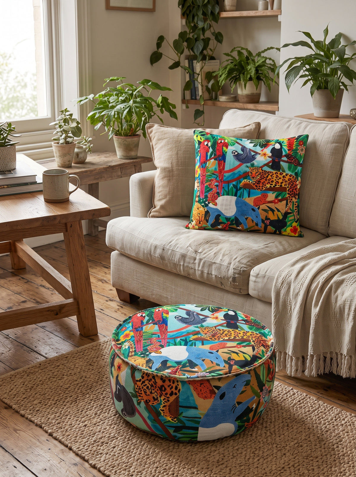 The Aranya Jungle Cushion