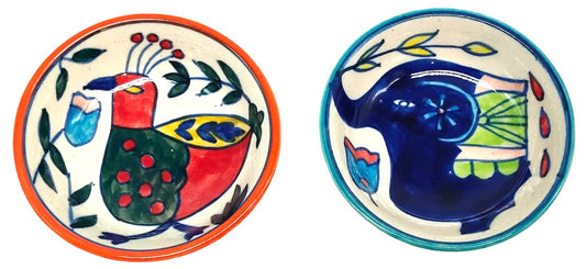 Hand-Painted Menagerie Tapas Bowls