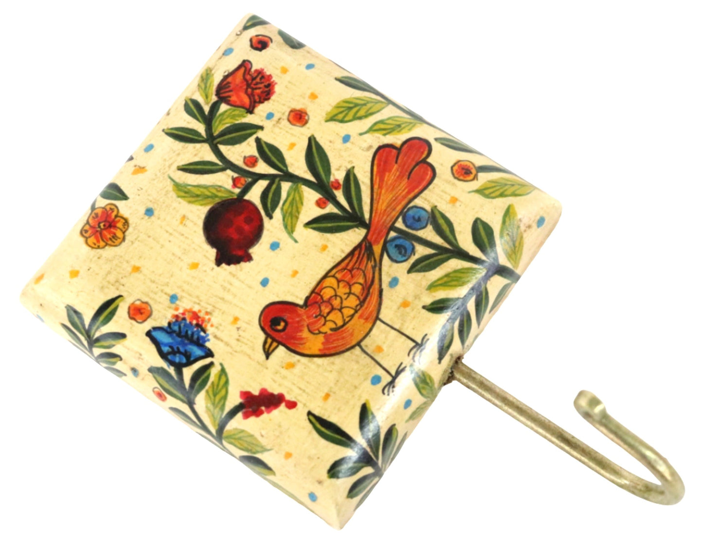 Hand-painted Chitrakar Bird Wall Hook