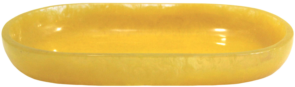 Lemon Yellow Resin Platter