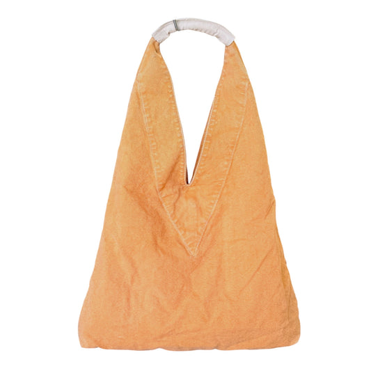 Sienna Washed Canvas Triangle Slouch Bag