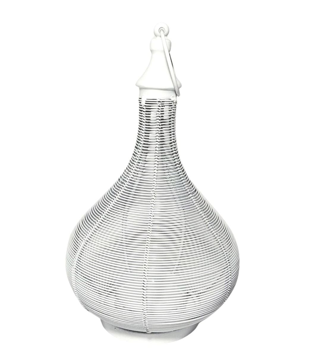 White iron lantern