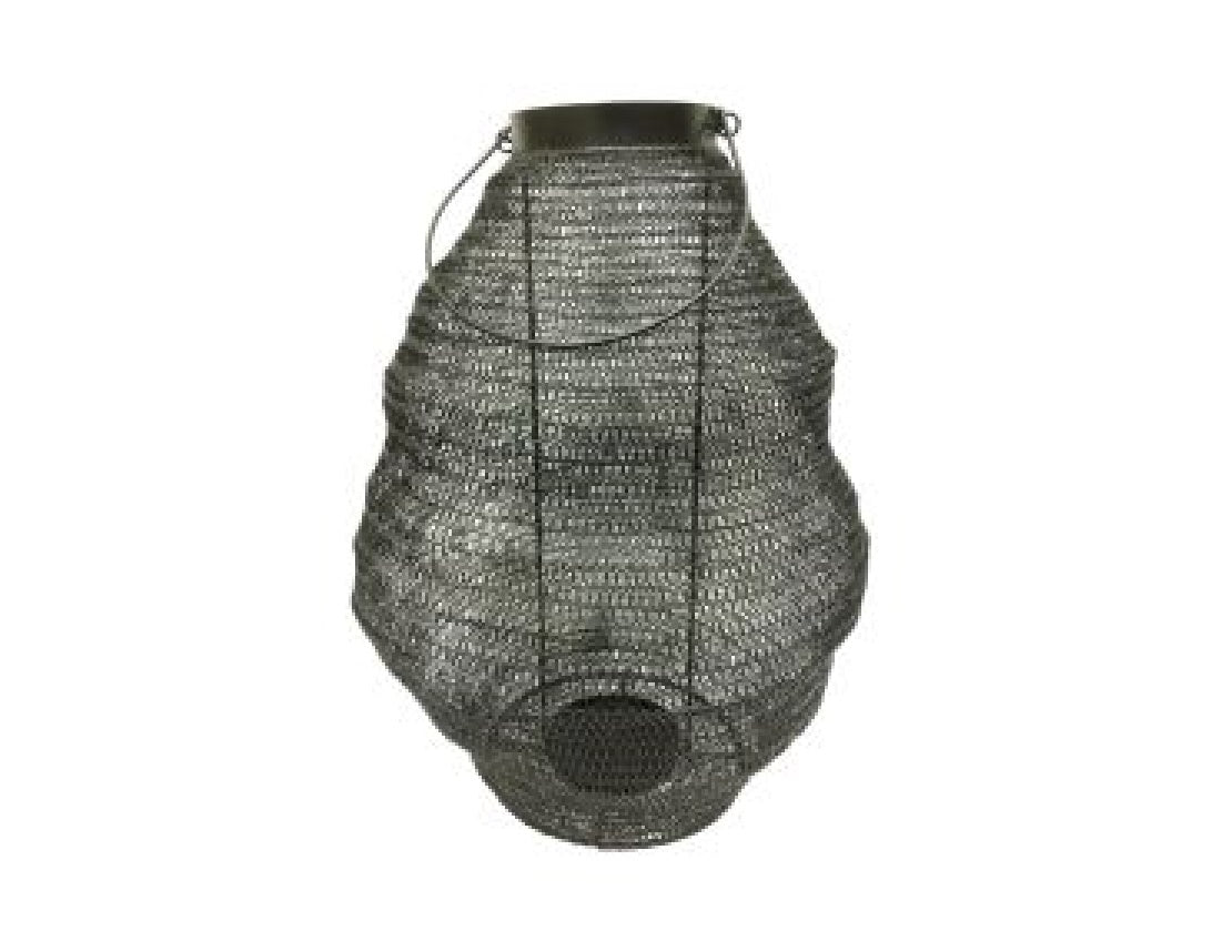 Large Black Wire Lantern