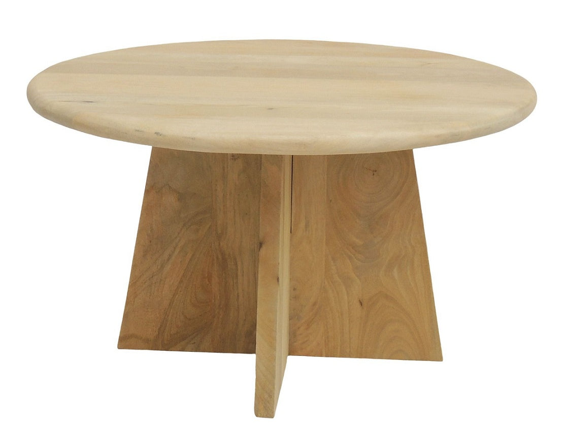 Light Oak Finish Coffee Table