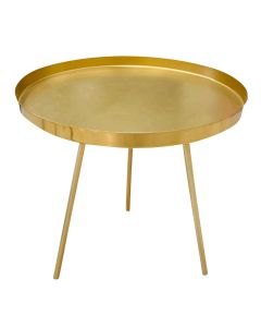 Gold powder brass table