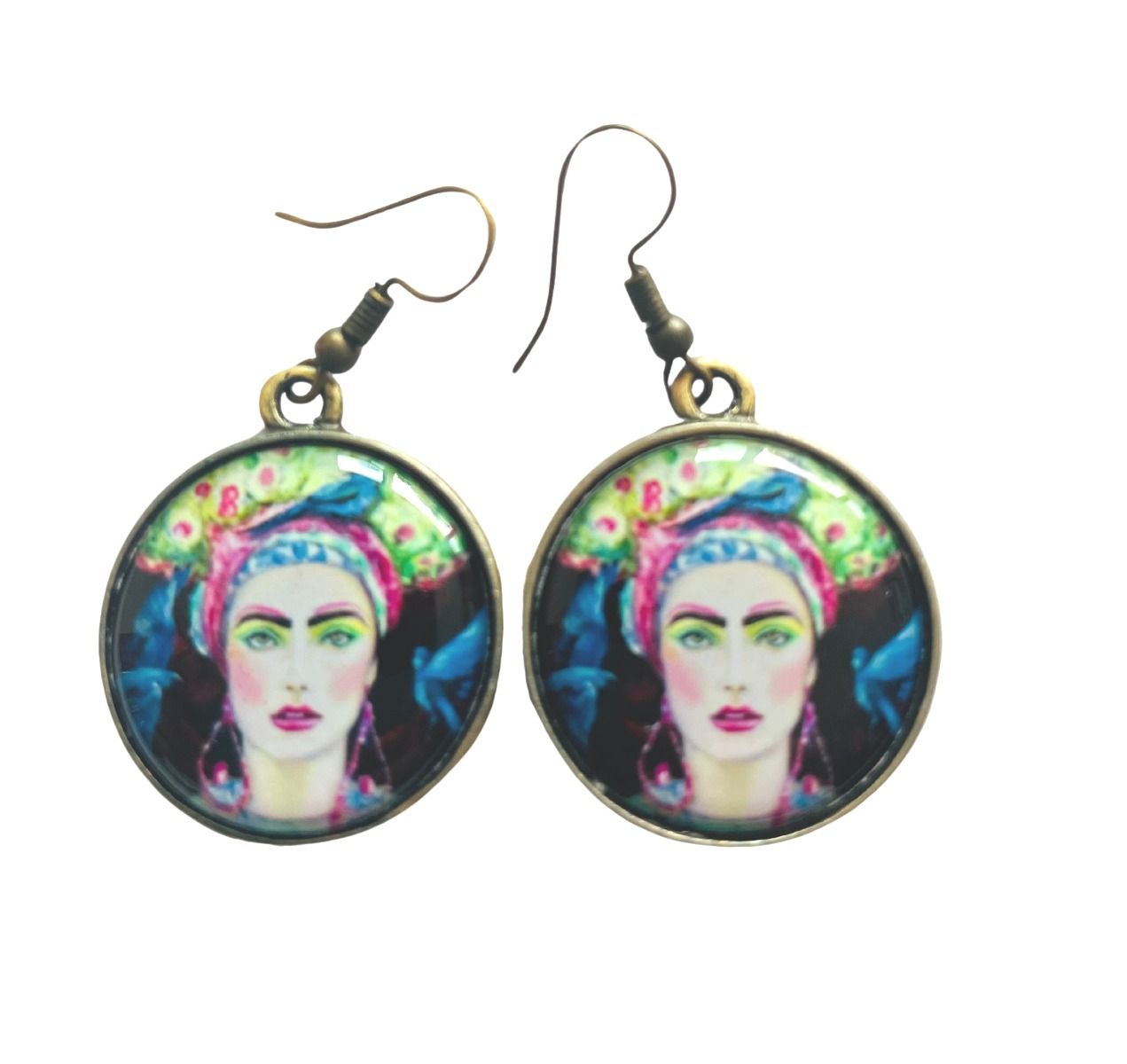 Frida Headscarf Earrings