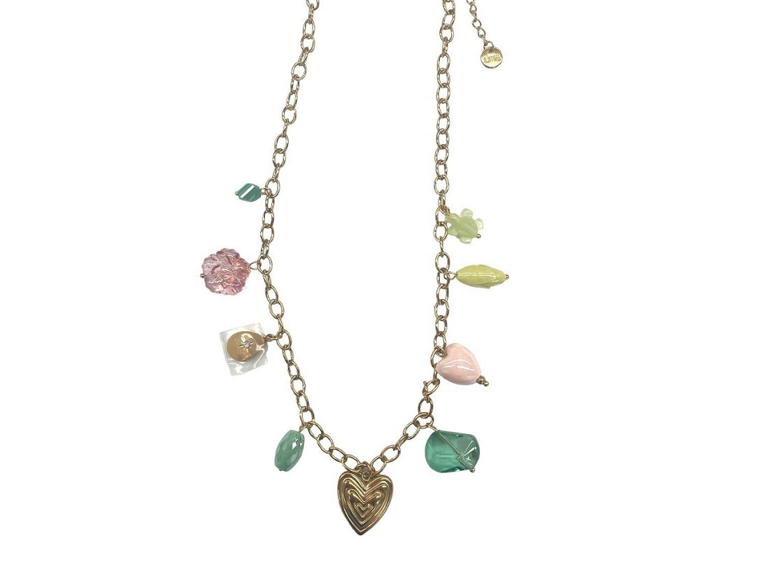 Ocean Inspired Charm Necklace