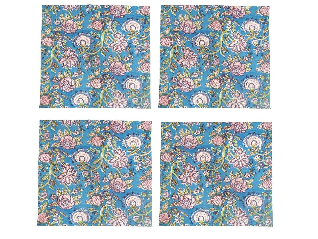 Set of 4 Cotton Napkins