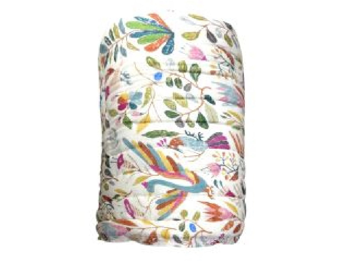 Digital Bird Design Cotton Filled Quilt