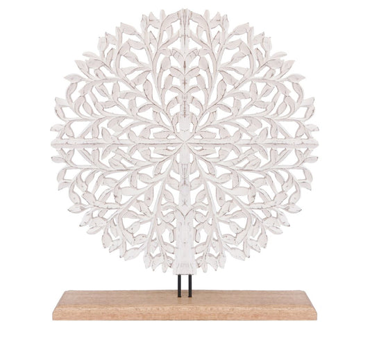 Carved table decor40x46cm