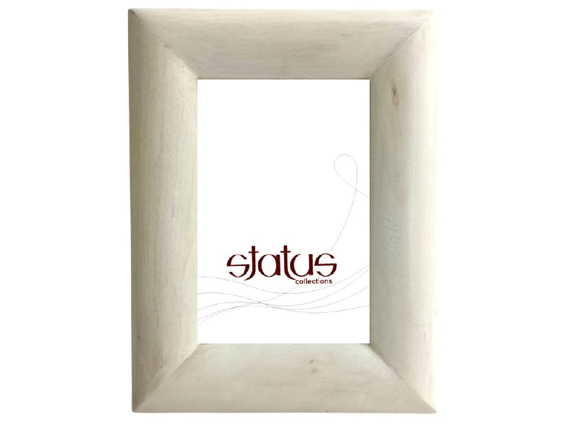 Large Bleached Wooden Frame