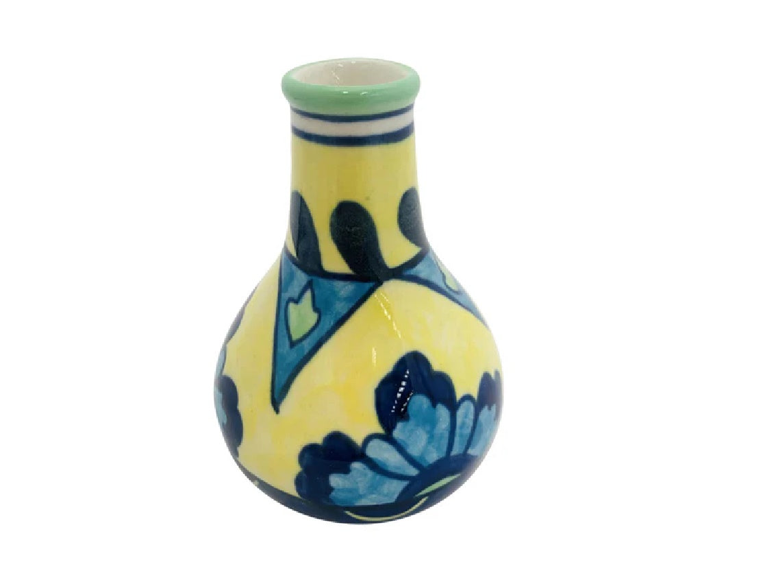 Yellow Ceramic Vase