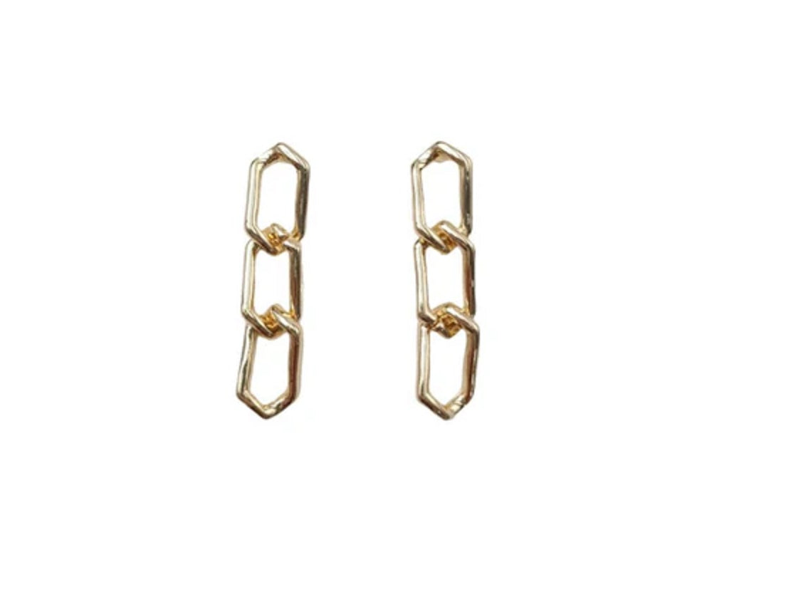 Gold Chain Earrings
