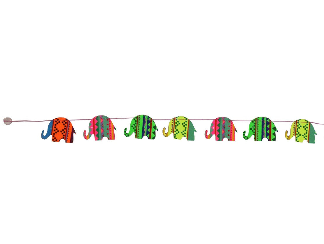 Hanging Elephants Banner