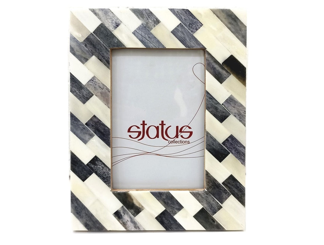 Grey/white bone frame