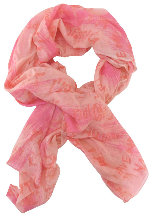 'I Have No Idea' Writing Design Scarf