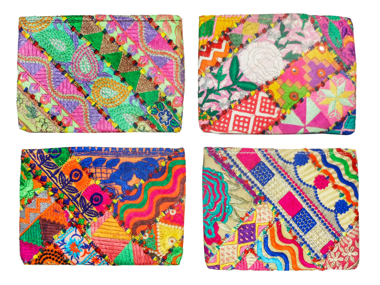 Hand Embroidered Purse