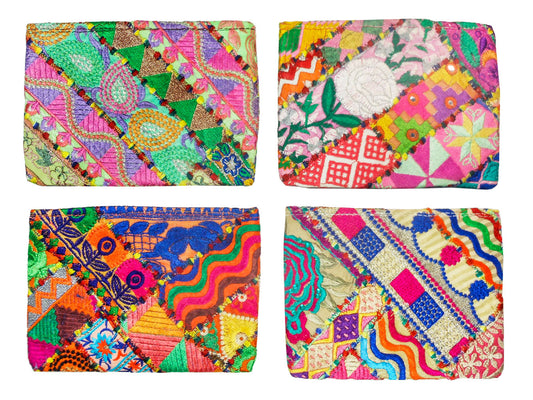 Hand Embroidered Purse