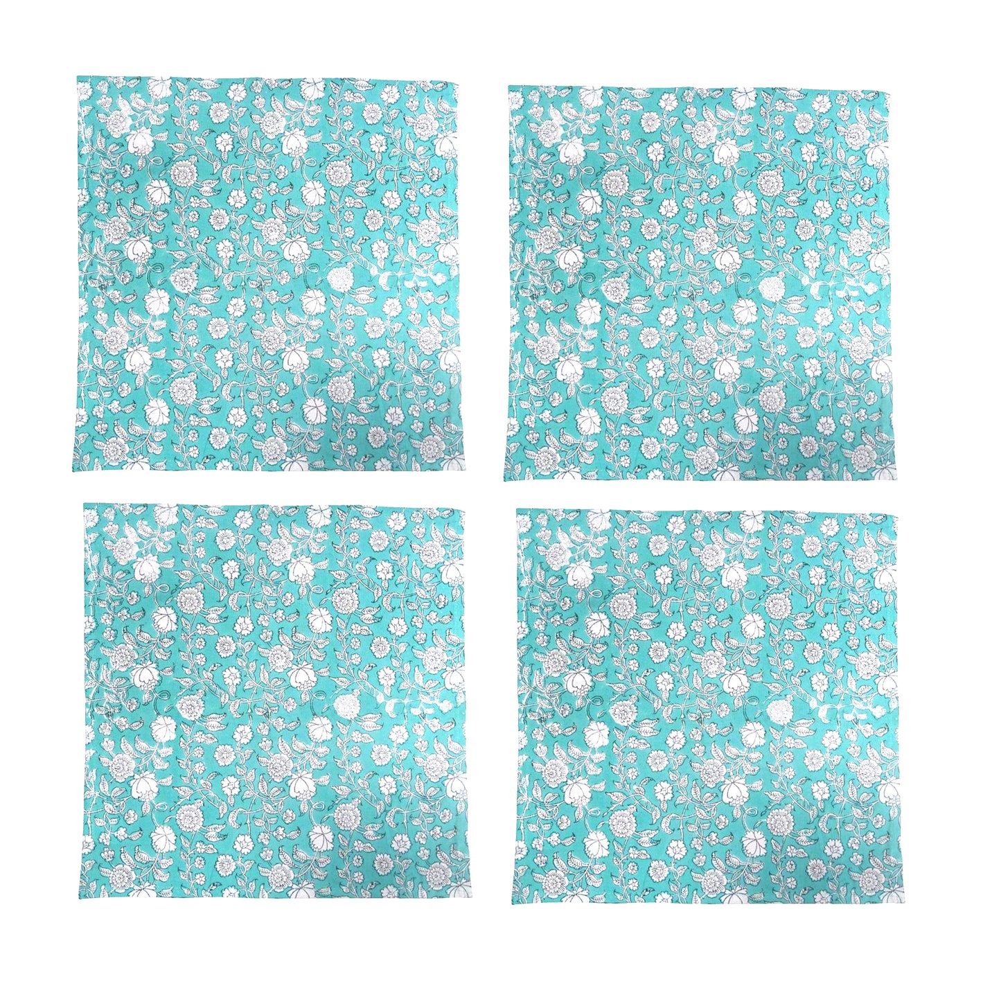 Set of 4 Cotton Cloth Napkins