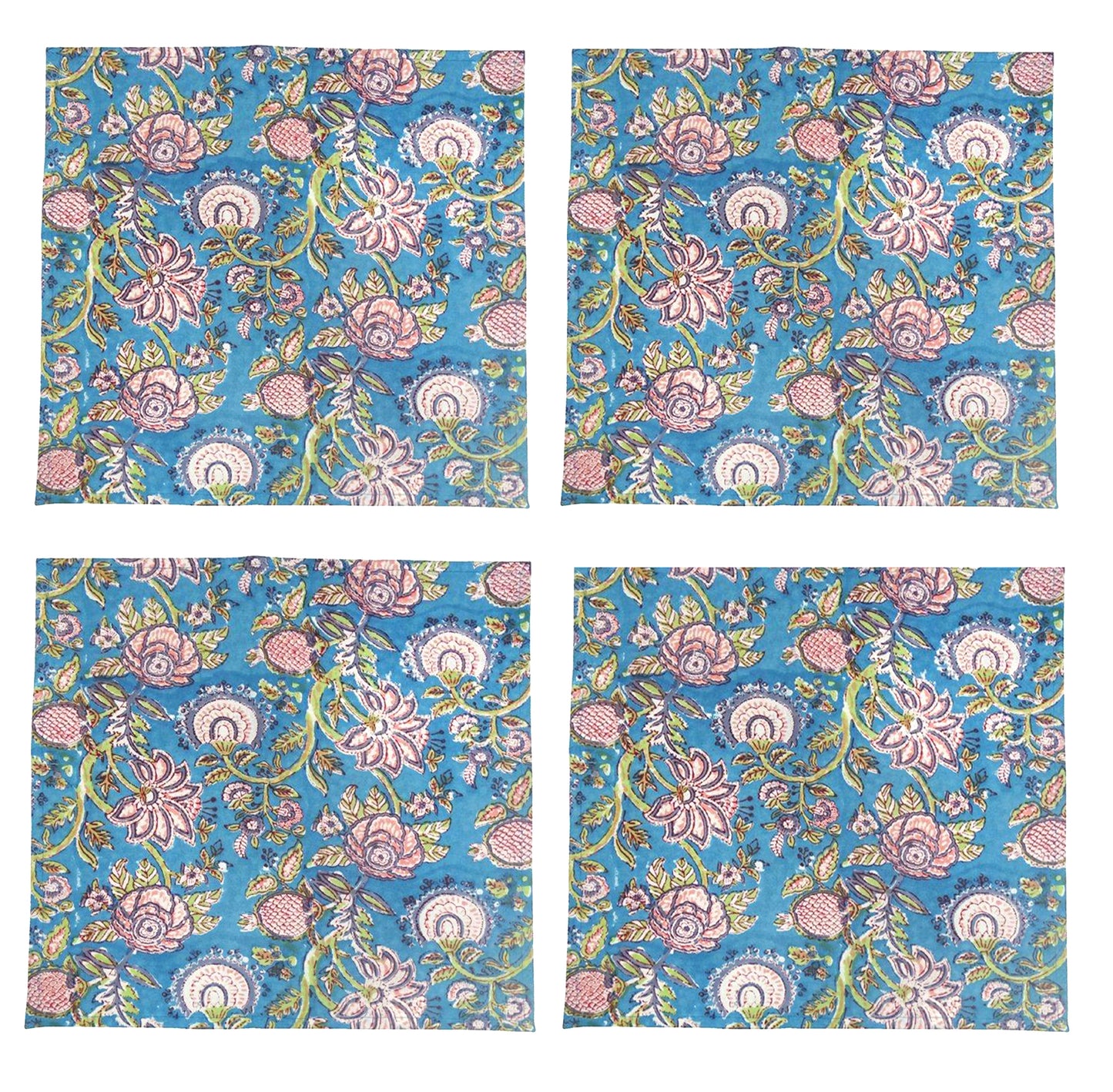 Set of 4 Cotton Napkins