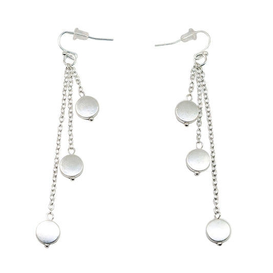 Silver Drop Earrings