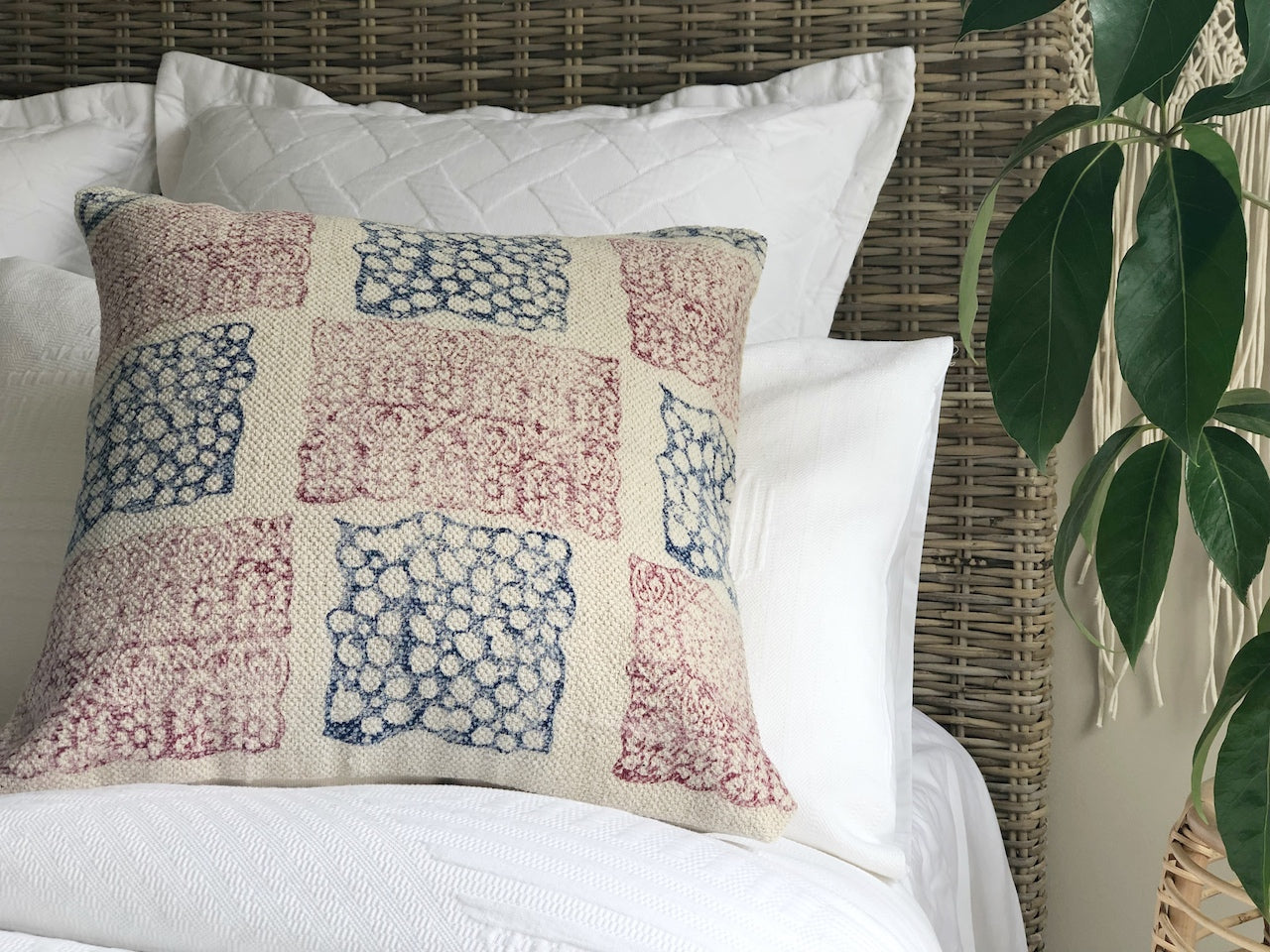 Patch Design Cushion