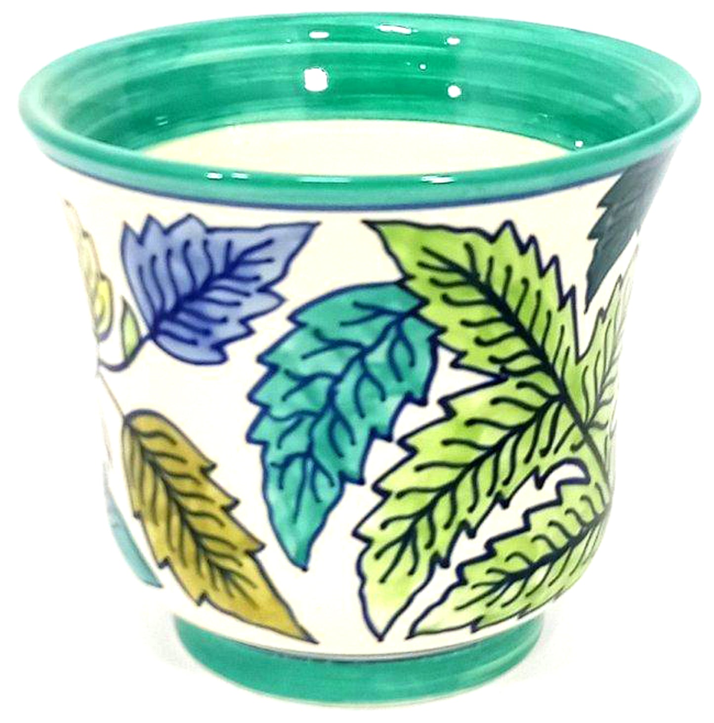 Leaf Design Planter Pot
