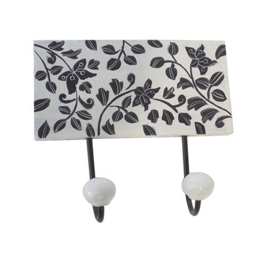 Hand painted double hook