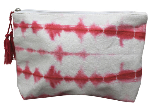 Pink tye dye pouch