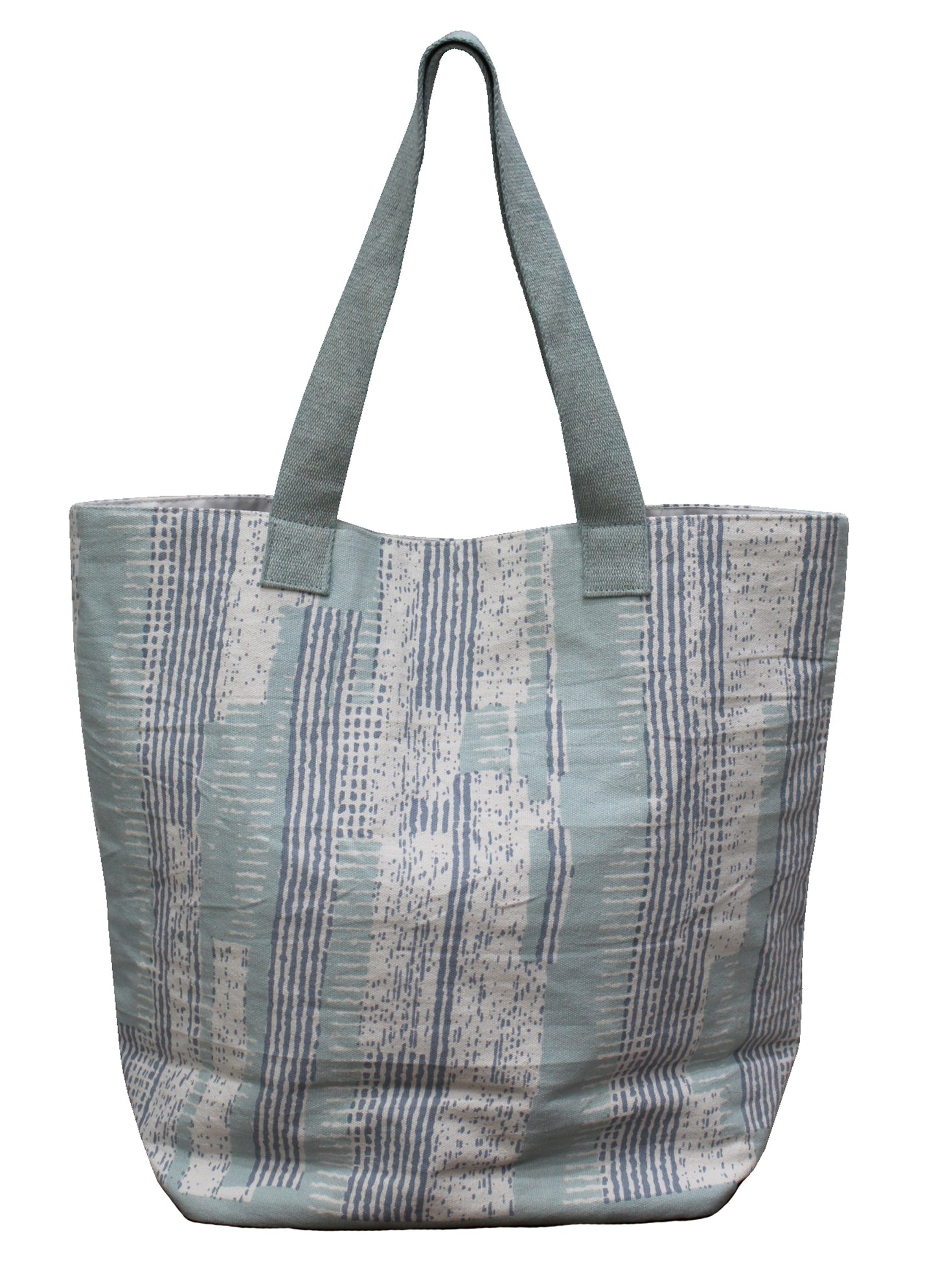 Blue Striped Bag