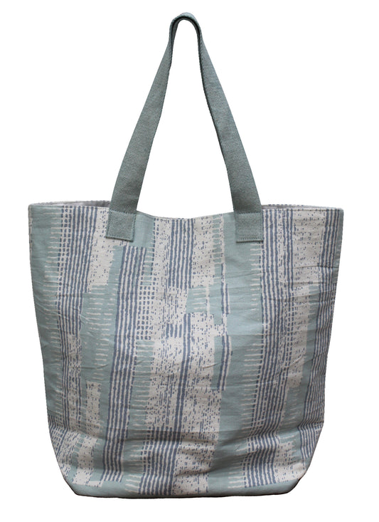 Blue Striped Bag