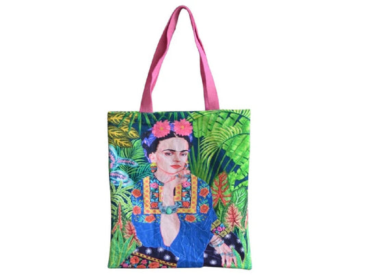 Frida with Bracelet Canvas Bag