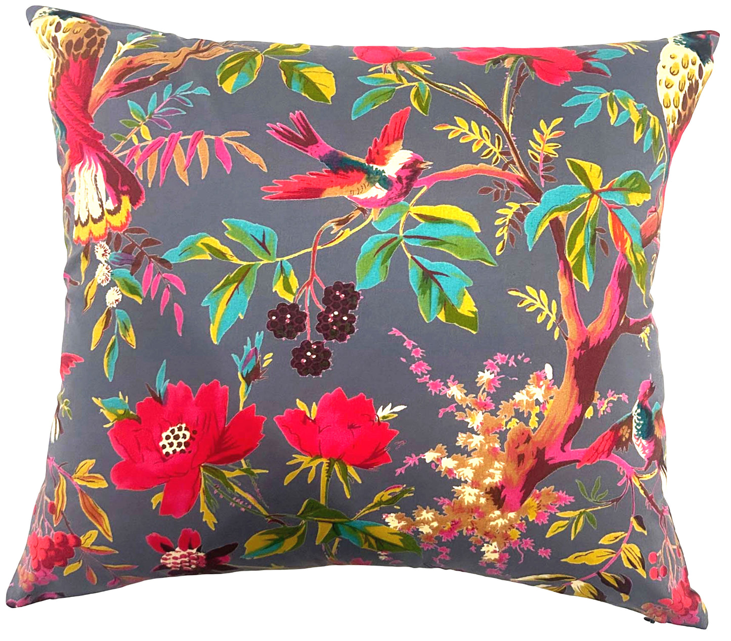 Pewter Rainforest Cushion