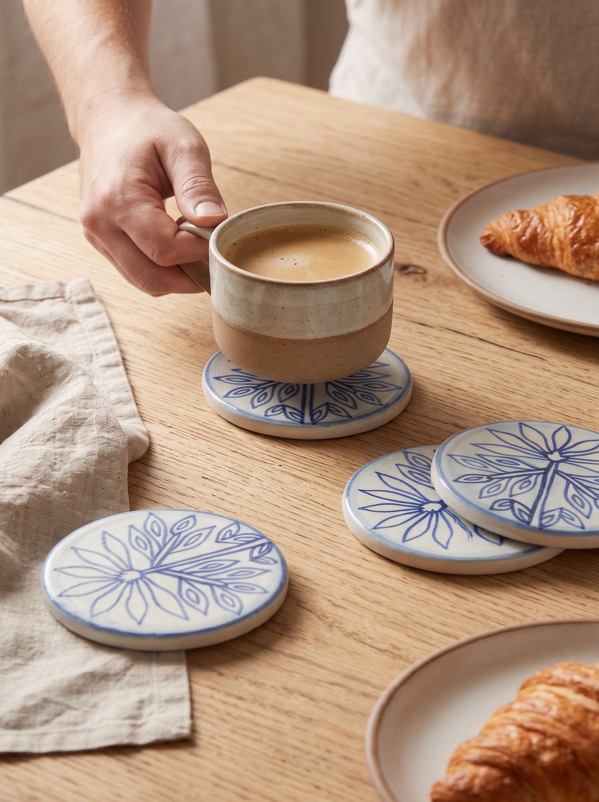 Talavera Oasis Coasters (Set of 4)