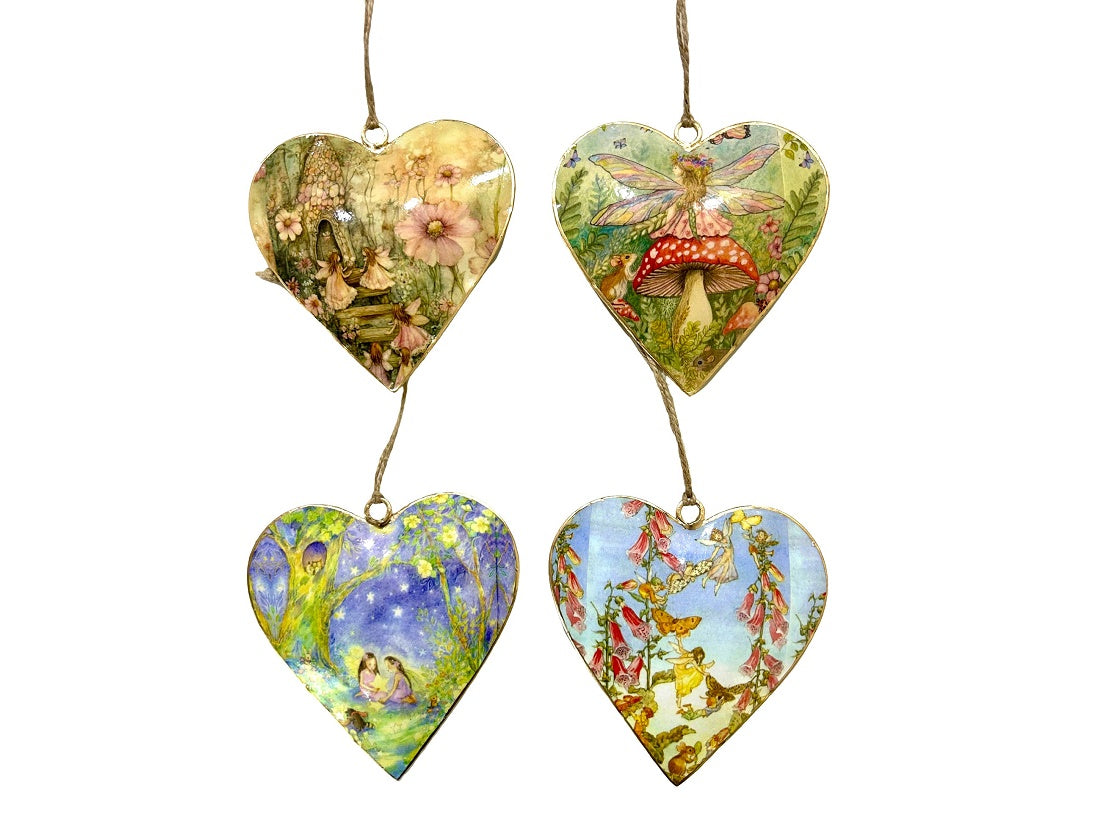 Woodland Fairy Hanging Heart Set