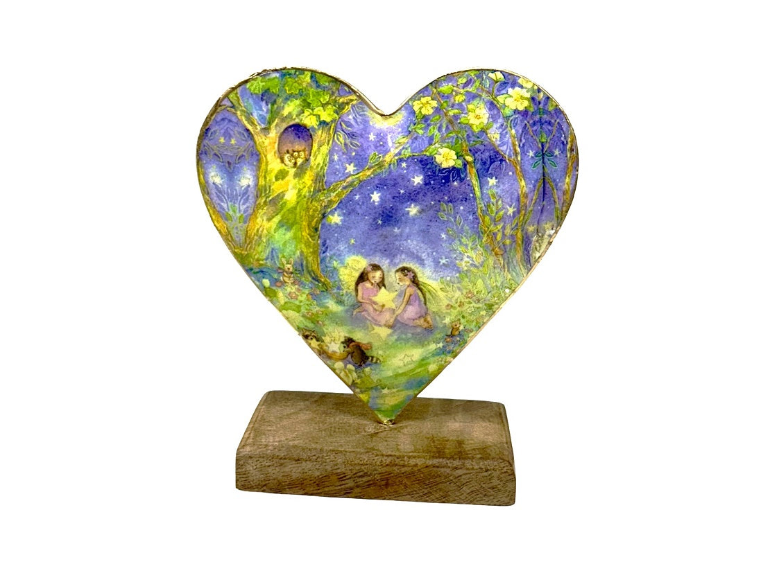 Twilight Fairy Heart Sculpture