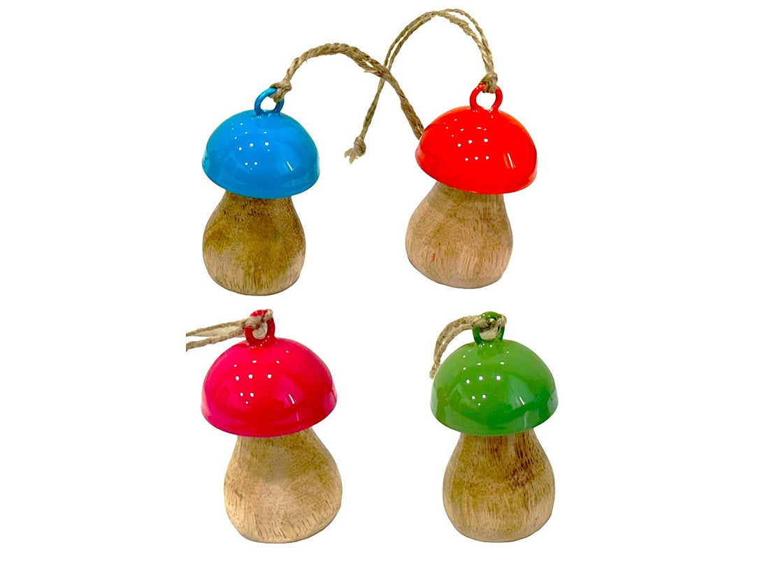 Fairy Garden Mushroom Hanging Set