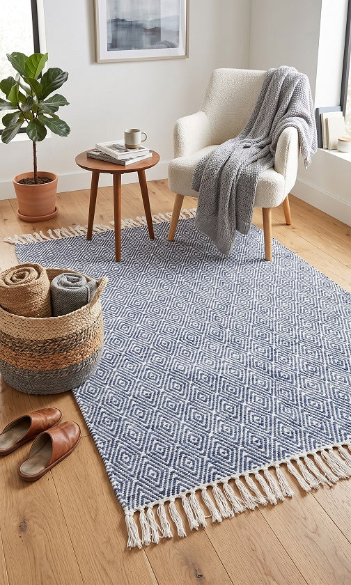 Udaipur Diamond Kilim Rug