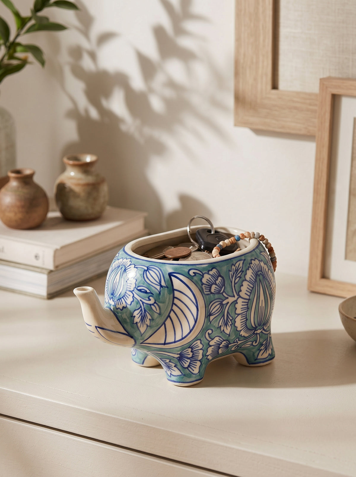 Jaipur Lotus Elephant Planter - Small