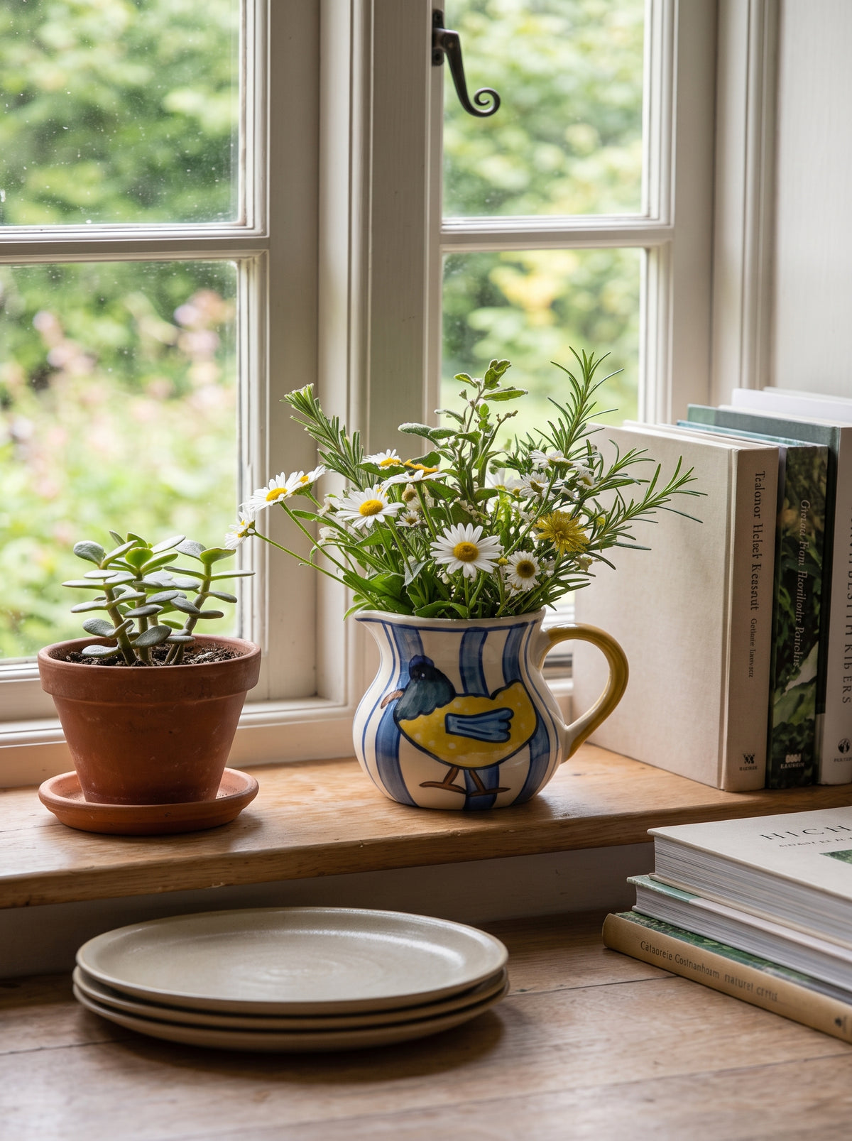 Skyline Hens Jug