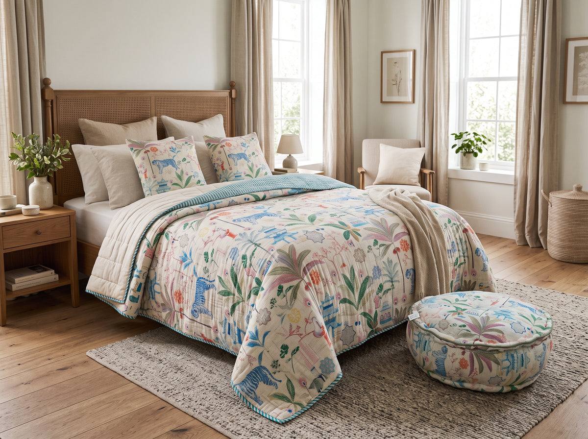 Royal Bengal Cotton Quilt