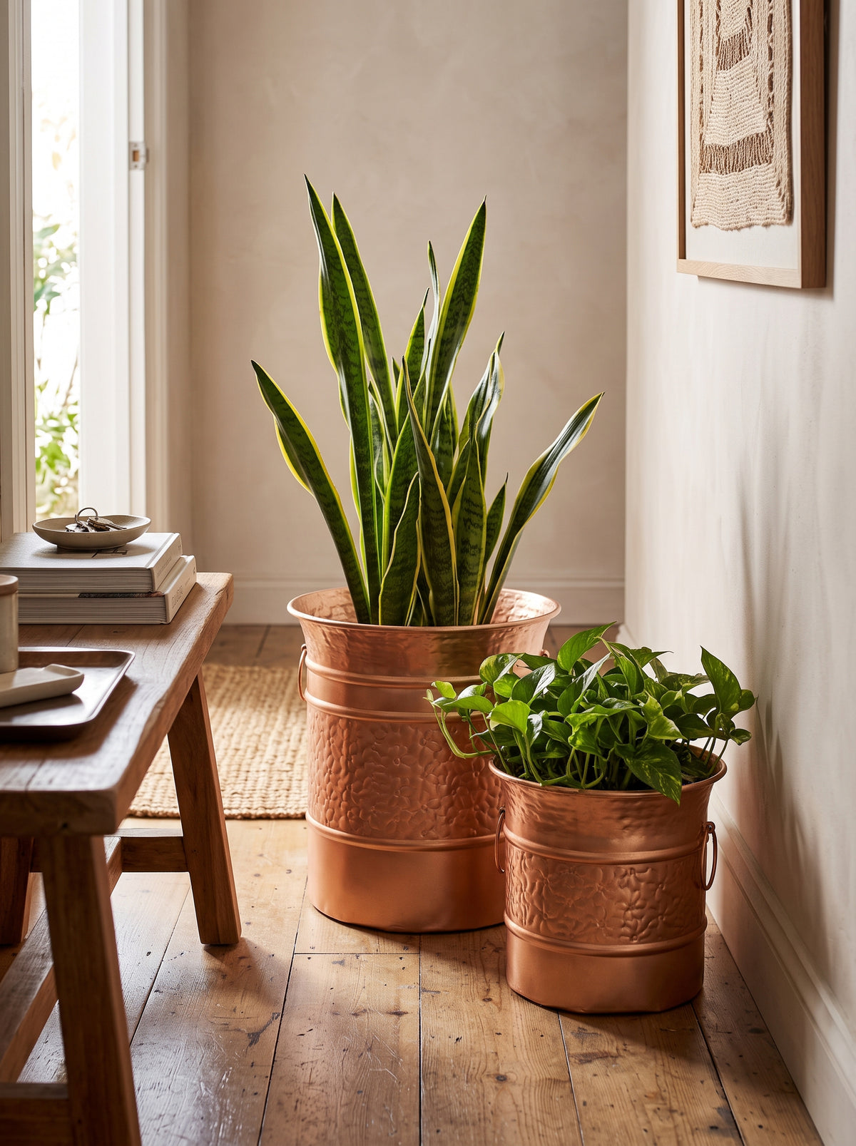Naksha Floral Planter Set