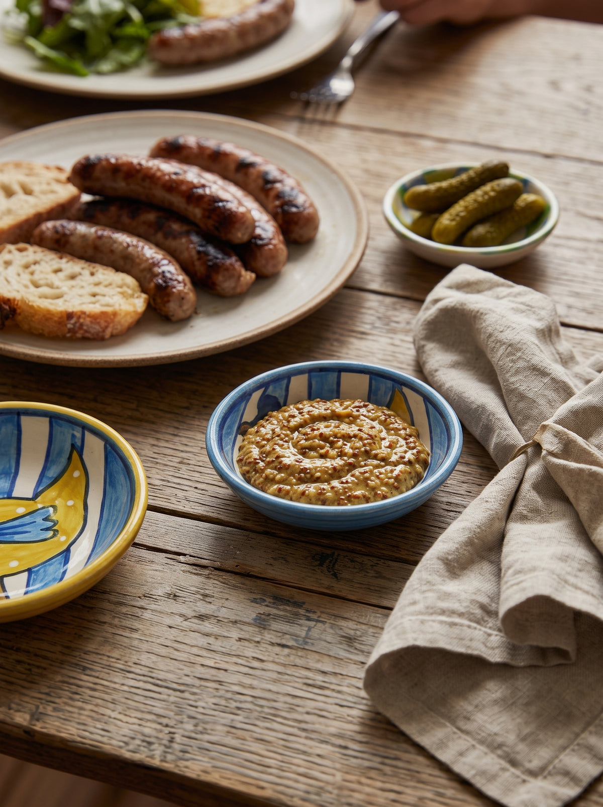 Skyline Hens Dipping Bowls