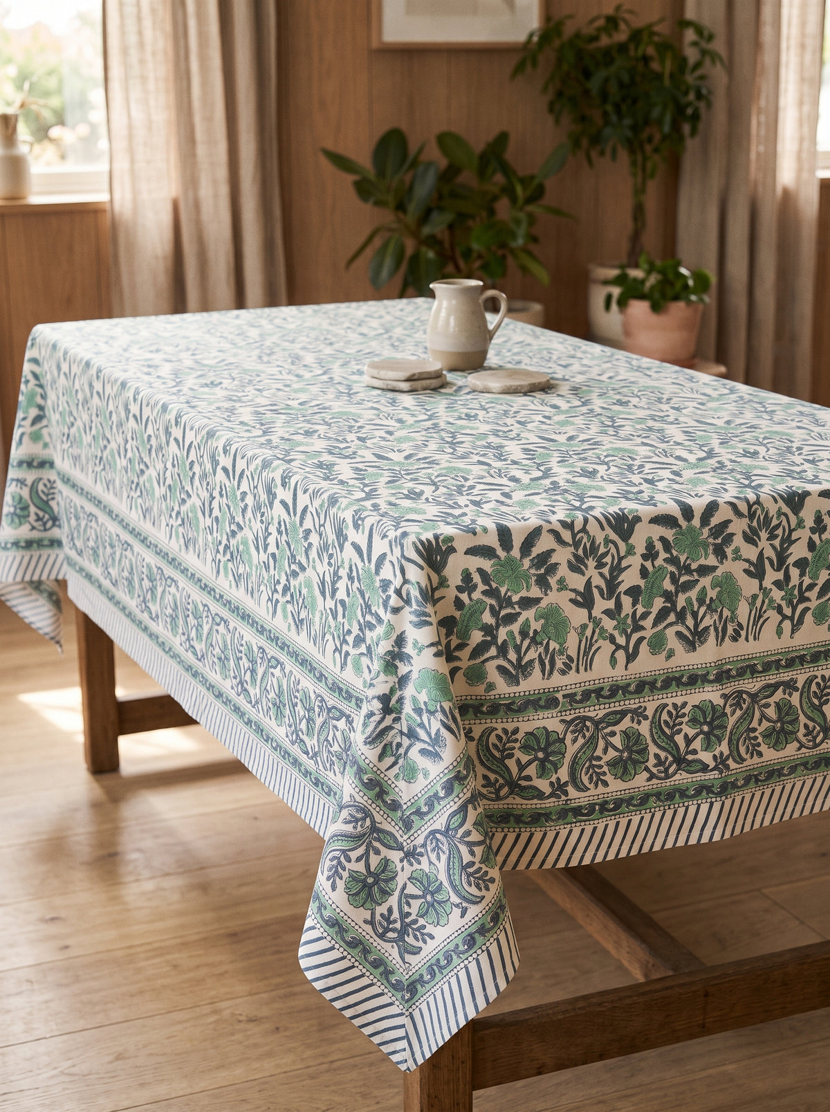 Emerald Meadow Tablecloth