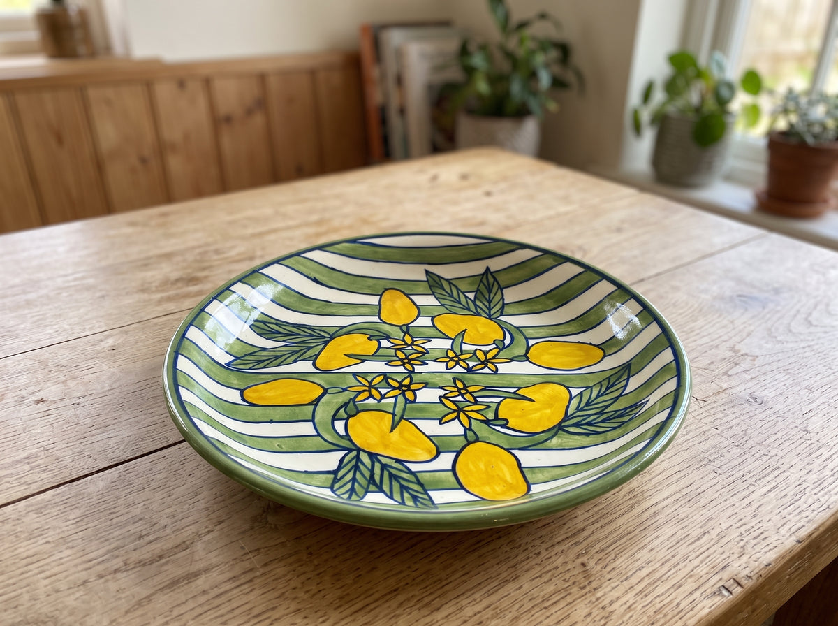 Nimbu Citrus Cake Plate
