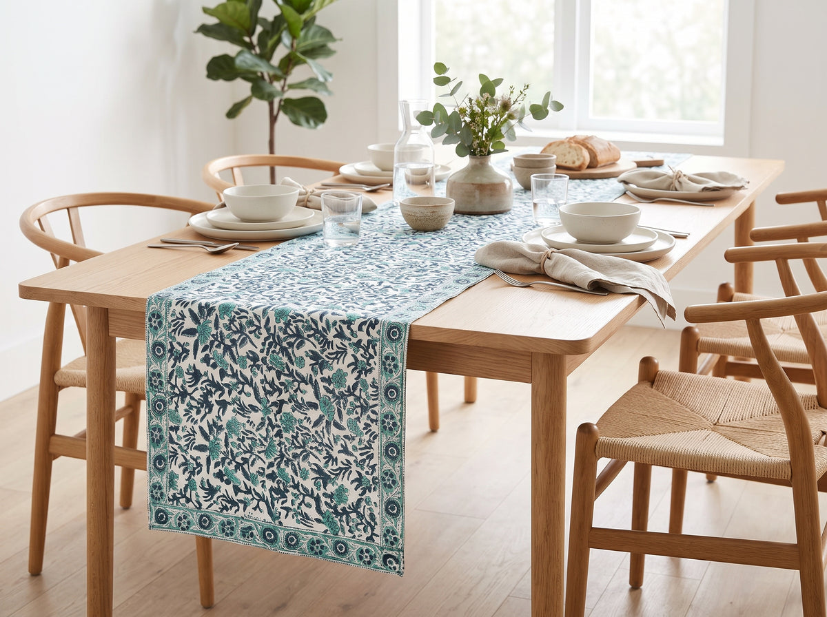 Emerald Meadow Table Runner